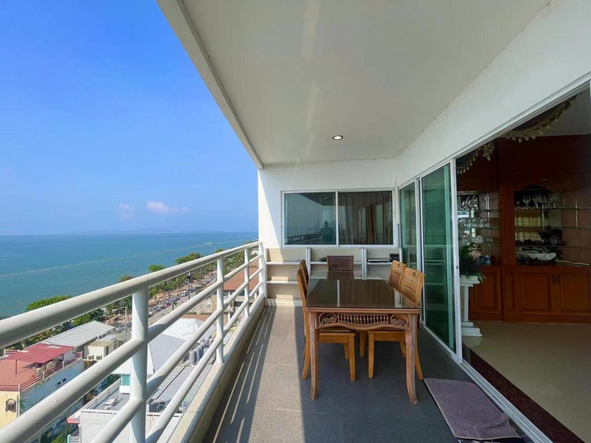 Beautiful Sea View Beach Front Condo Pattaya Bagian luar foto