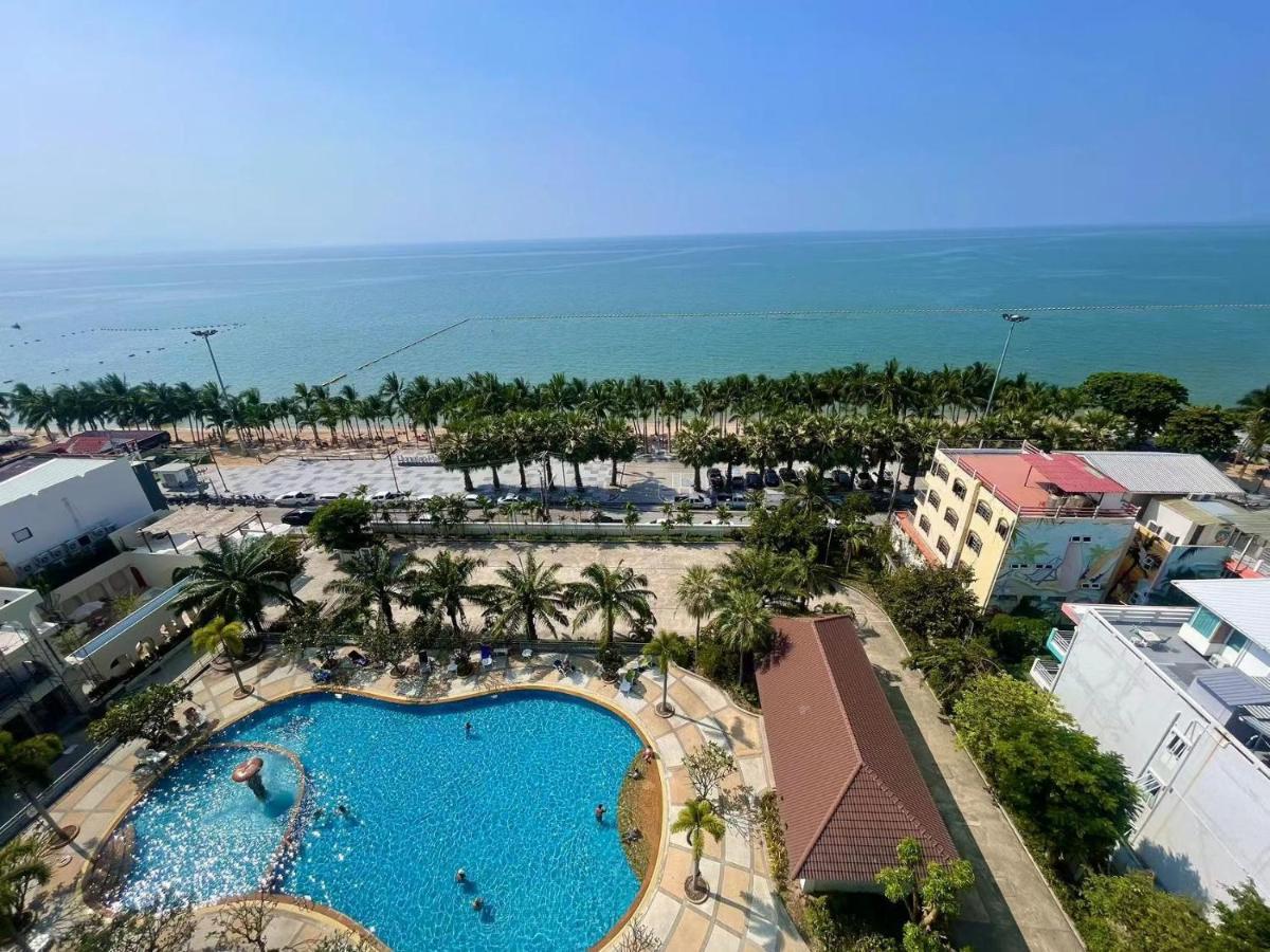 Beautiful Sea View Beach Front Condo Pattaya Bagian luar foto