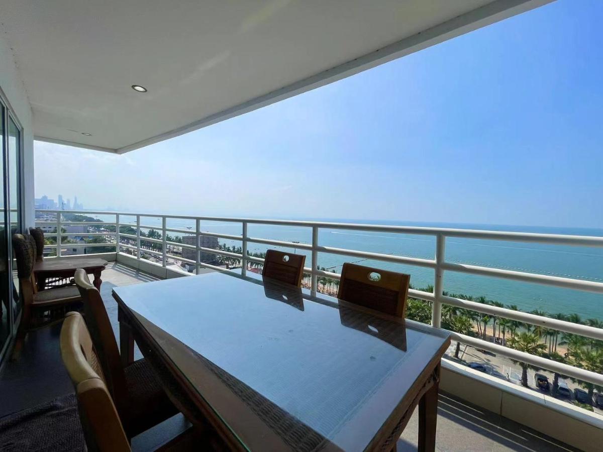 Beautiful Sea View Beach Front Condo Pattaya Bagian luar foto